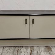 Bar cabinet / entrance furniture with a vintage 1970s mirror.