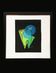 Small cubist painting. France, 1950s.