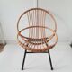 Rattan children's armchair