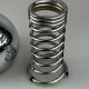 60s 70s table lamp ball lamp spring chrome metal space age design