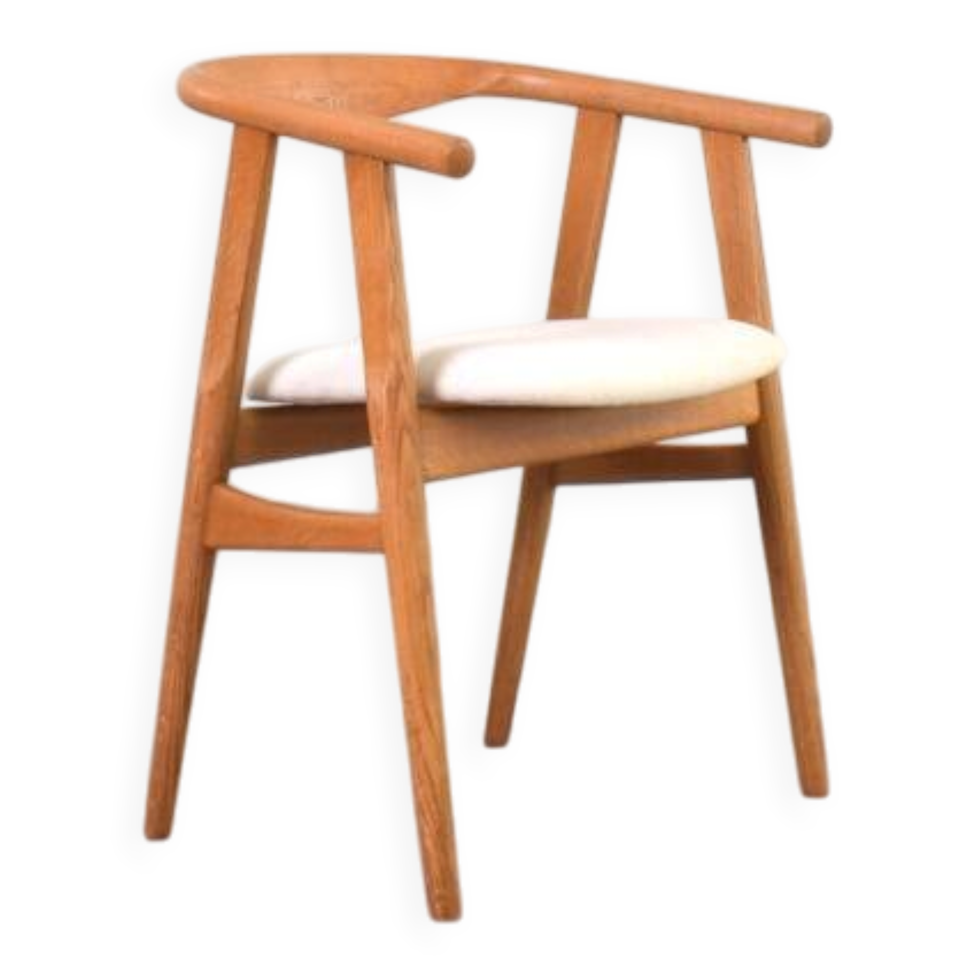 Mid-Century Oak Dining Chair by Hans Wegner for Getama, 1970s.
