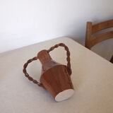 Vase amphore torsade