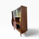 Vintage wooden display cabinet/bar unit/wall unit
