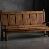 Rustic Travail Populaire Bench, France, 19th Century