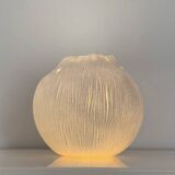 Paper Clay porcelain lamp