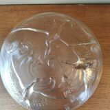 Art deco cup in pressed glass paste