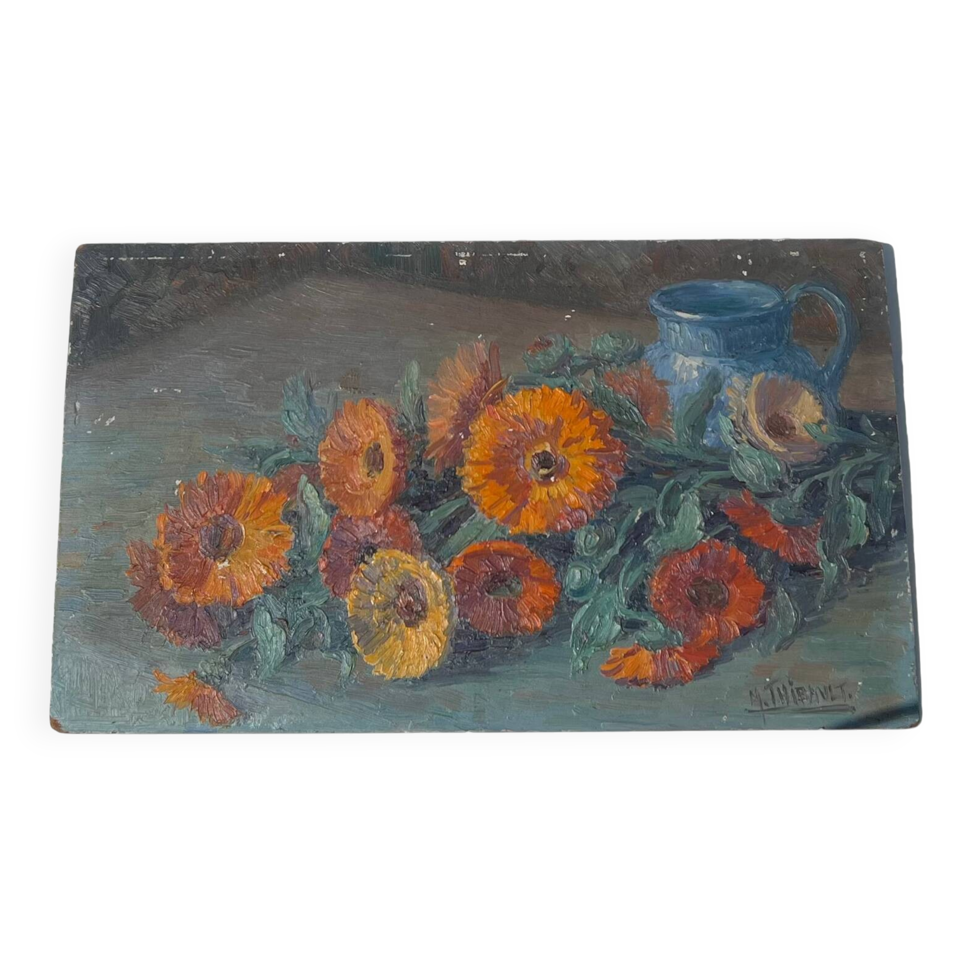 Oil on wood M Thibault