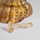 Barovier&Toso Murano "Cordonato d'Oro" Art Glass Bowl and Rare Glass Tamper