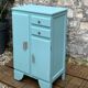Mado turquoise sideboard vintage 1950