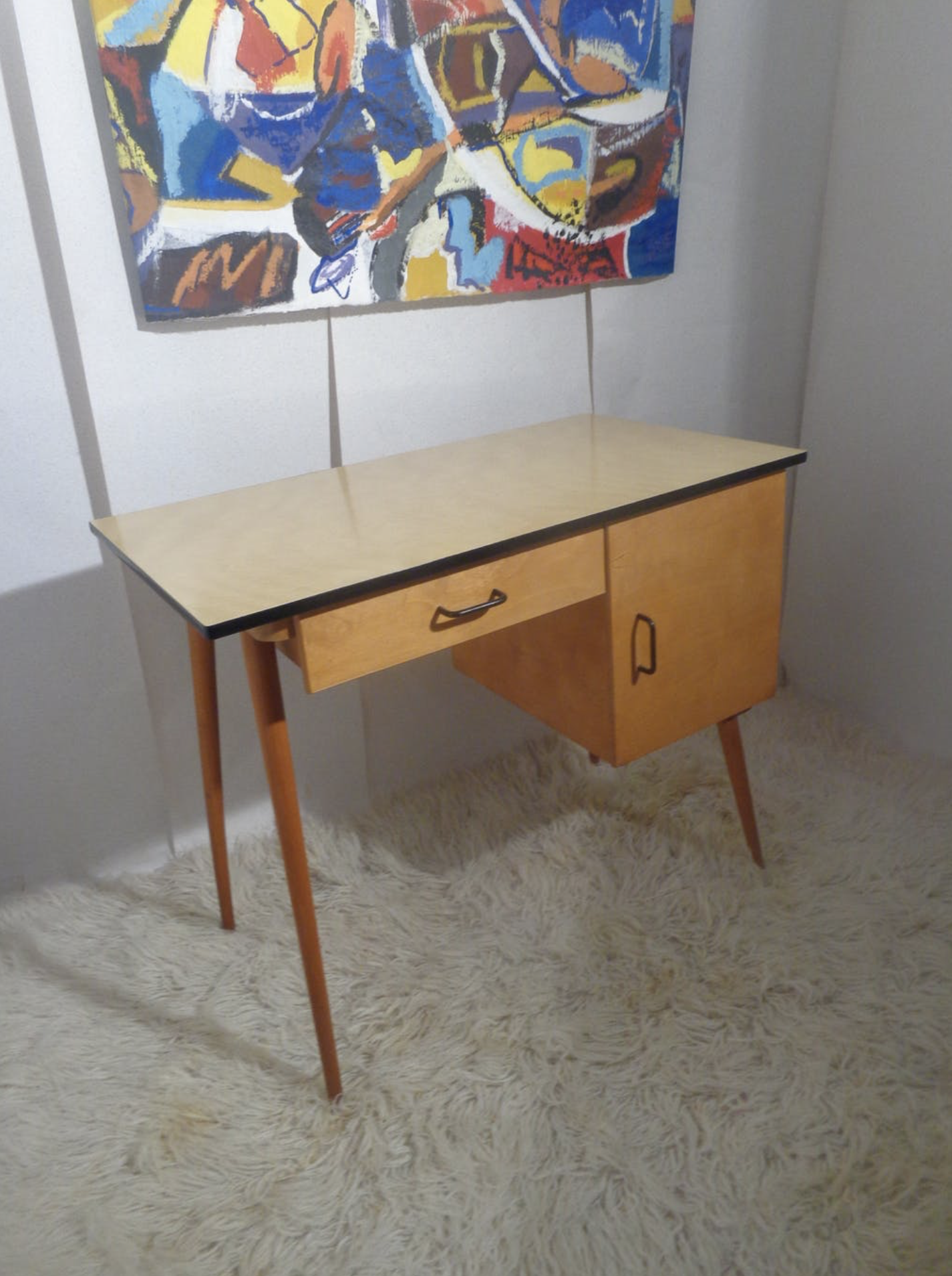 Baumann vintage wood desk