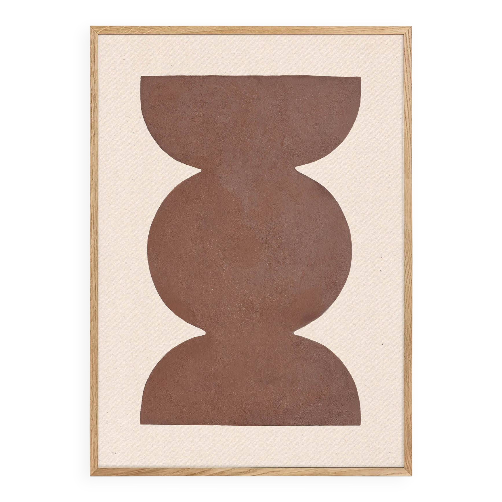 Abstract painting 50x70cm "Romy" signed Eawy