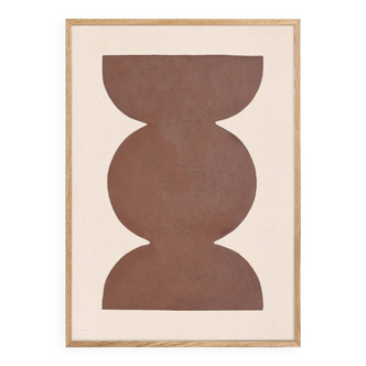 Abstract painting 50x70cm "Romy" signed Eawy