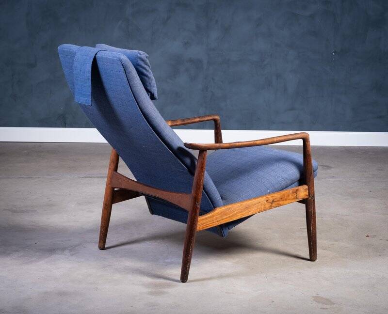 Rosewood armchair attributed to Søren Ladefoged, Denmark, 1960s