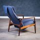 Rosewood armchair attributed to Søren Ladefoged, Denmark, 1960s