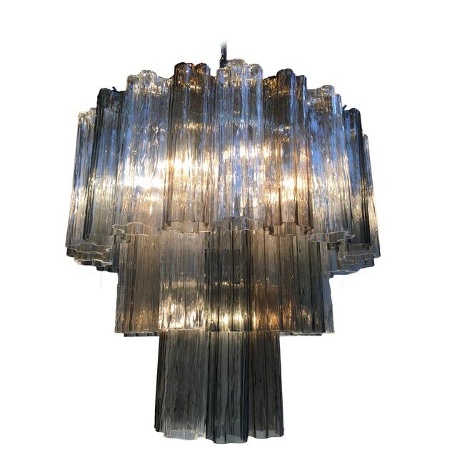 Murano glass Sputnik chandelier, set of 2 or a pair of chandeliers