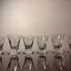 6 Sèvres crystal glasses