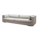 Canapé gris, design scandinave, années 00