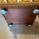 Vintage pouf or footrest
