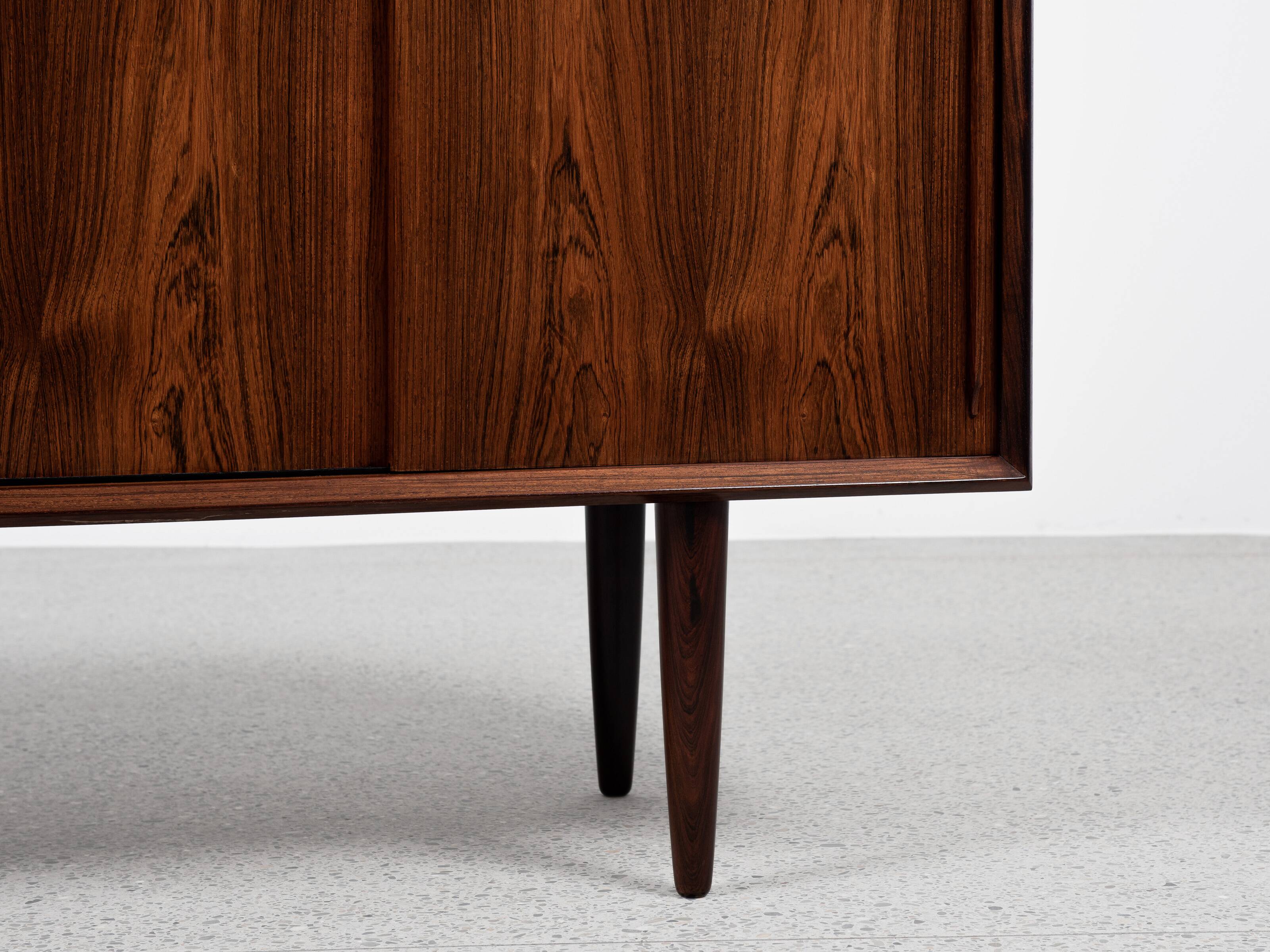 Midcentury Danish sideboard in rosewood by Svend Aage Madsen for HP Hansen
