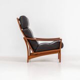 Fauteuil en cuir par Glostrup