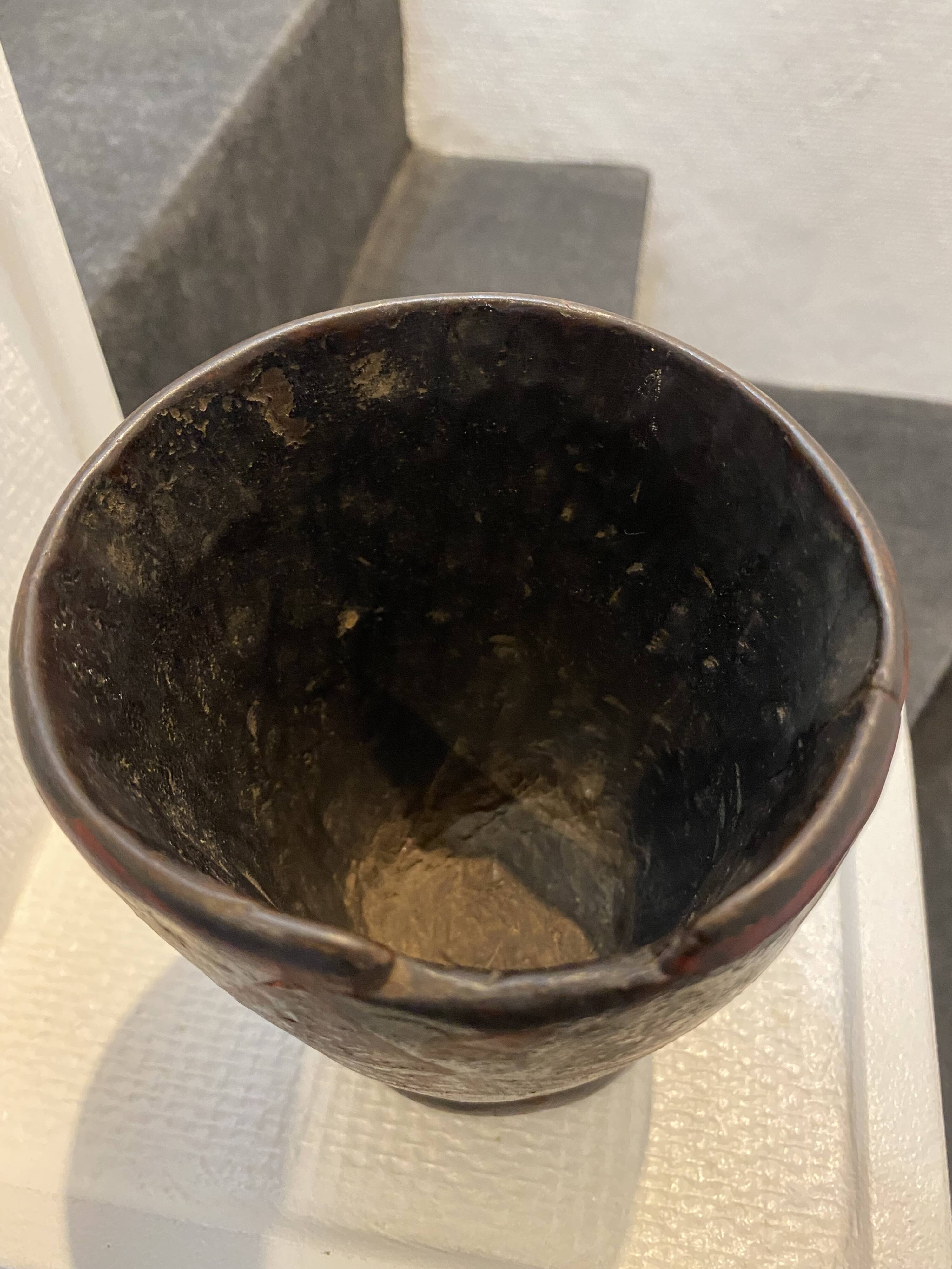 Authentic Kero vase from the colonial era.