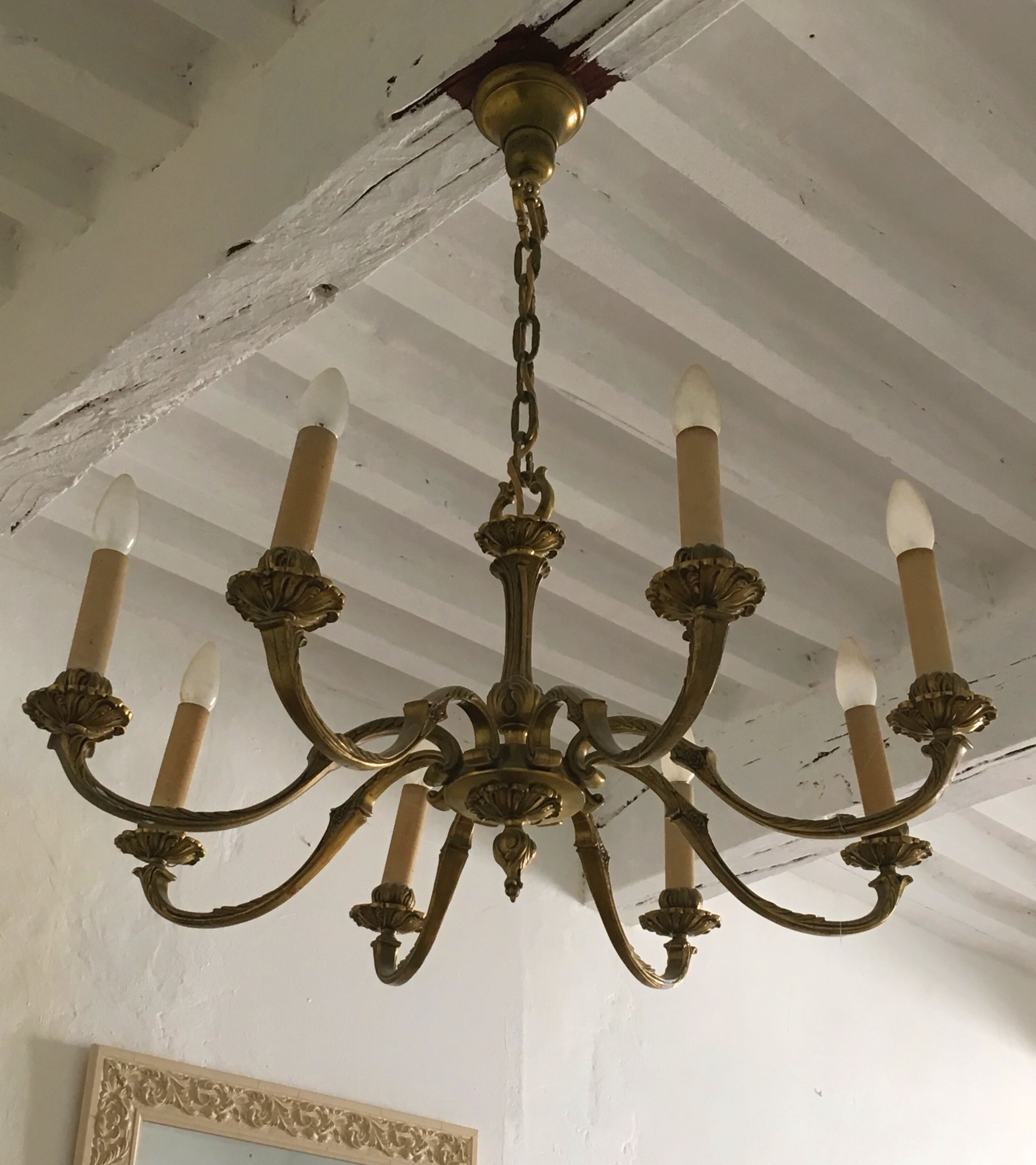 Old chandelier