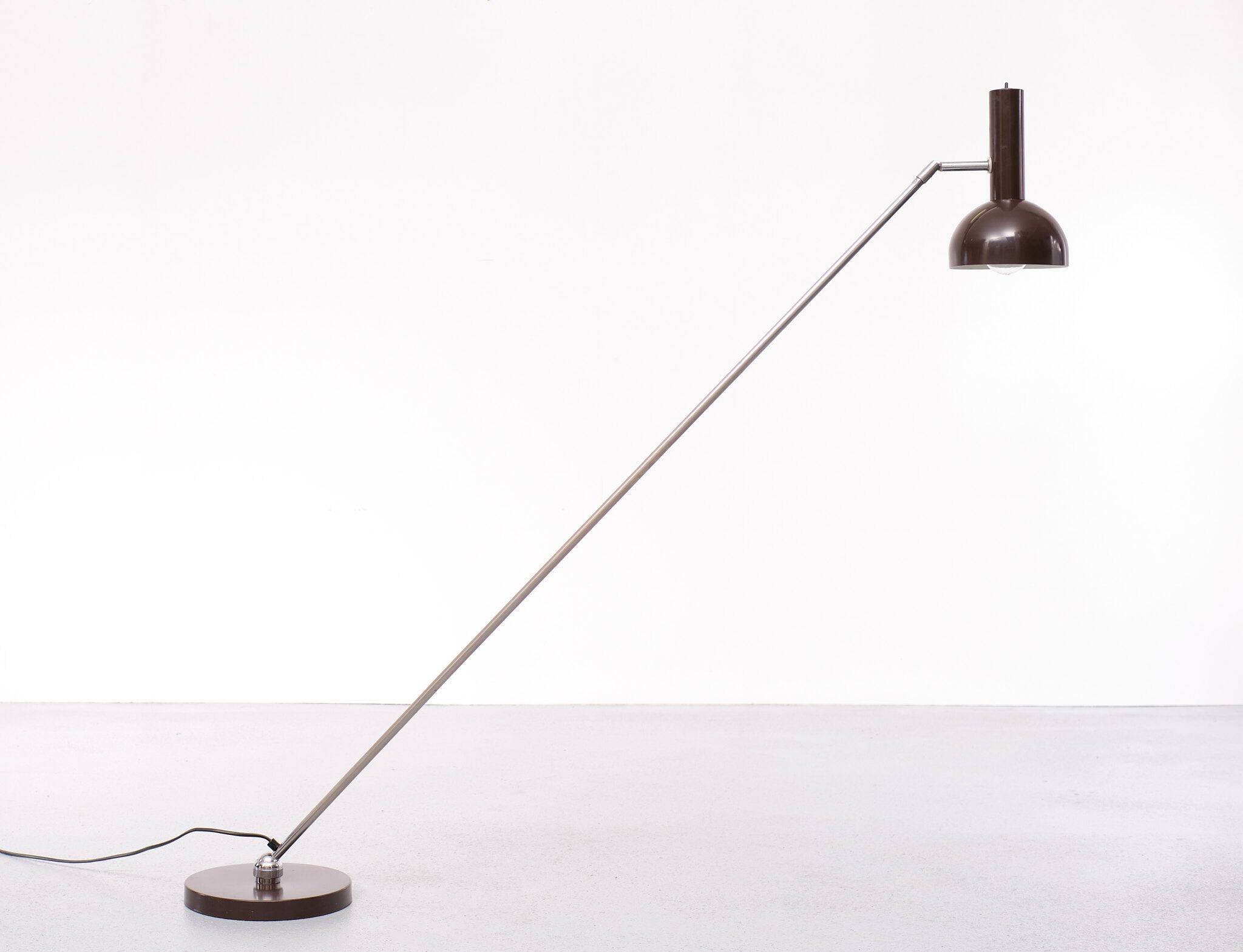 Hala Zeist Bal in Socket Floorlamp H Busquet Dutch, 1960s