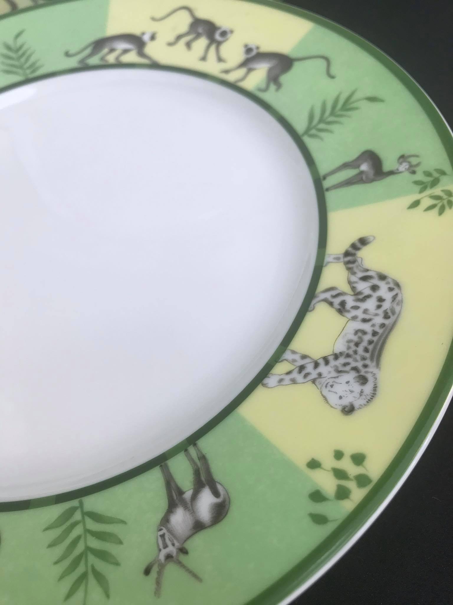 Green 4 plates Hermes Africa