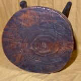 Rustic brutalist trading stool