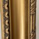 Old gilded frame
