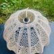 Suspension bohème vintage en crochet