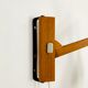Danish Teak and Wicker Wall Lamp
