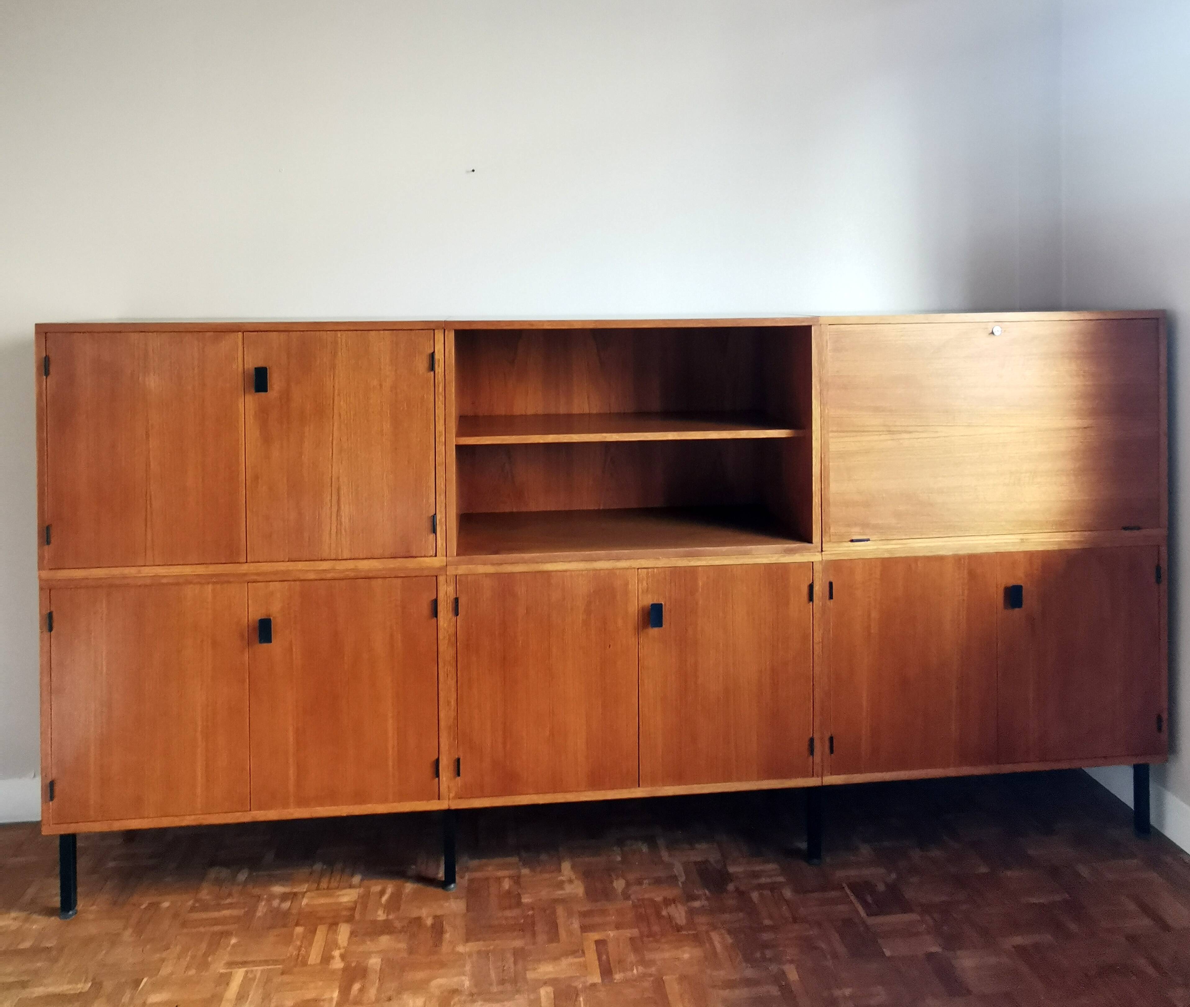 High modernist modular sideboard