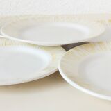 Five dessert plates from the 50s