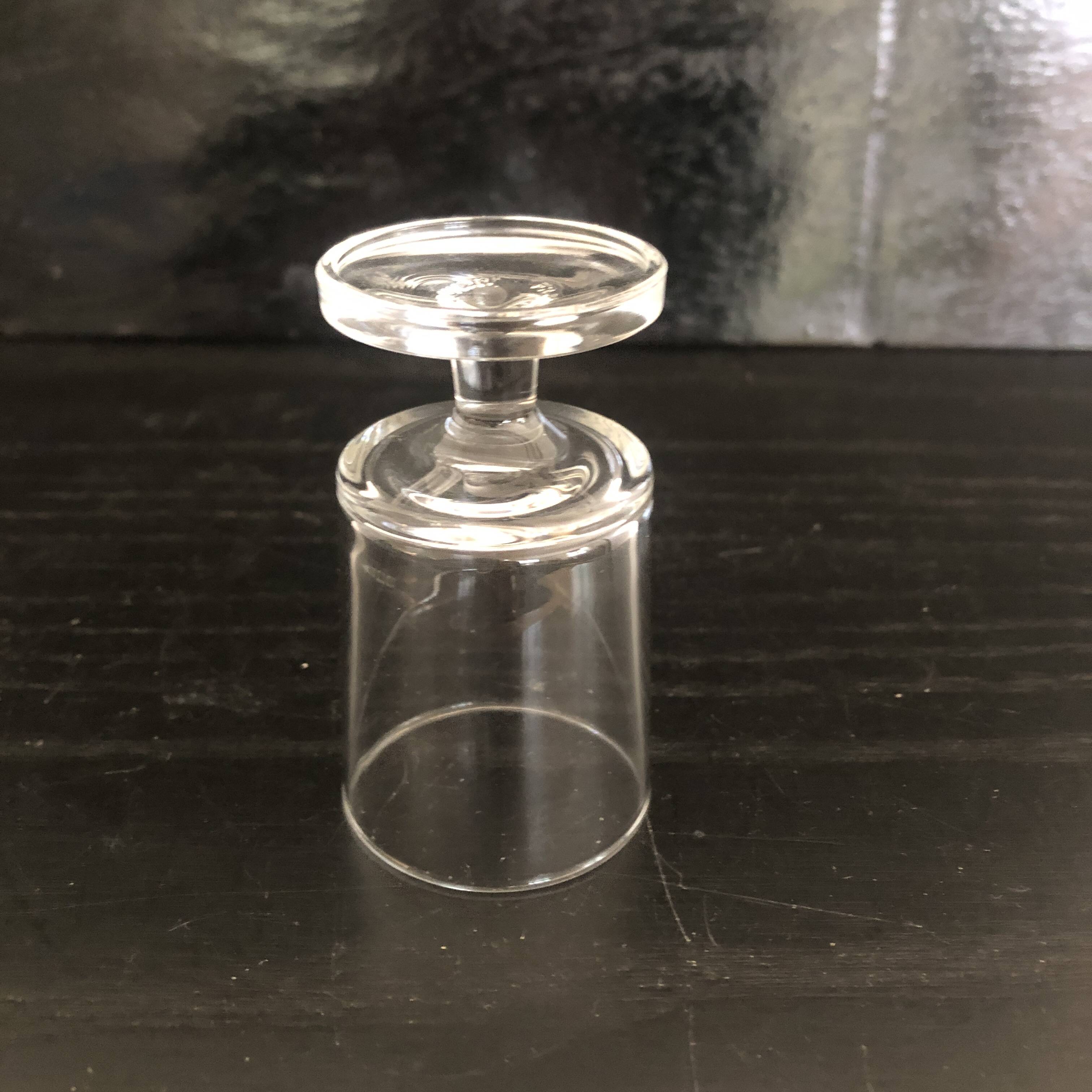 Set of 4 digestive glasses