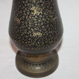 Persian vase in enamelled bronze