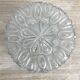Vintage round molded glass ceiling light