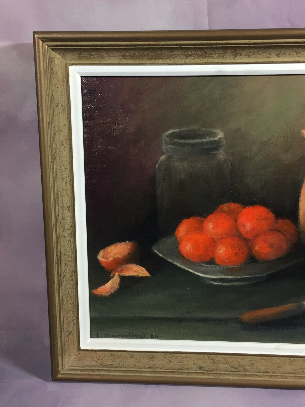 L.Ducourthial's oil-on-frame painting