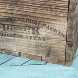 Old wooden box