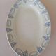 Oval ironstone plate Moulin des Loups & Hamage, 'Colonial' model