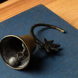 Dinner bell by Walter Bosse, rooster in brass, 1950s
