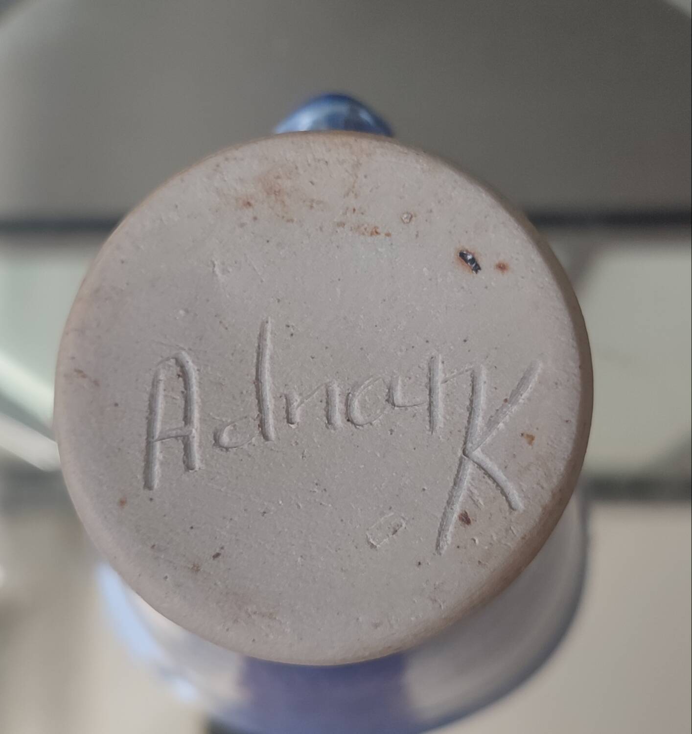 Anthropomorphic ceramic Adnan Korukcu (Signed)