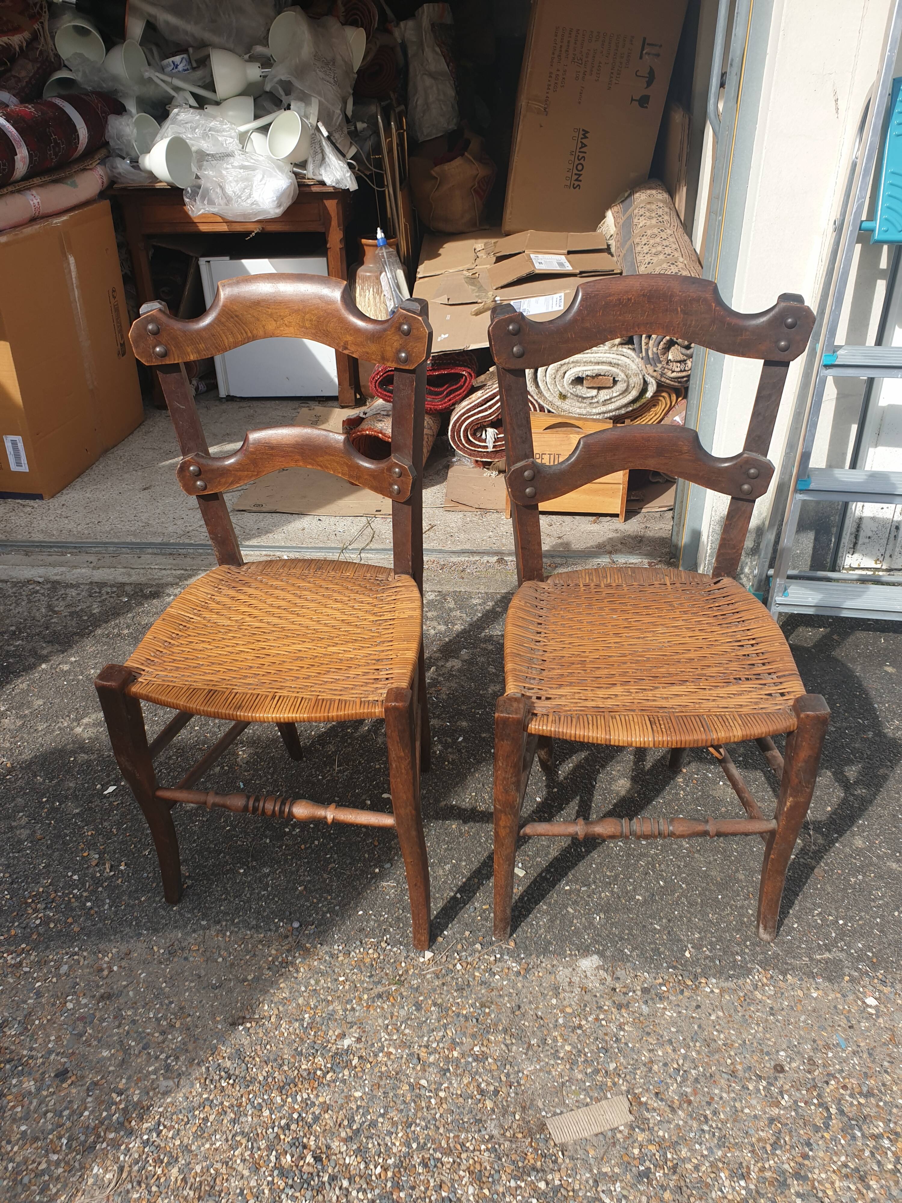 Pair of Louis Philippe chairs