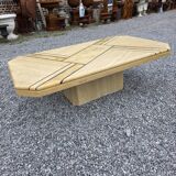 Travertine coffee table from the 70s/80s.