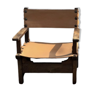 fauteuil chauffeuse design - bois