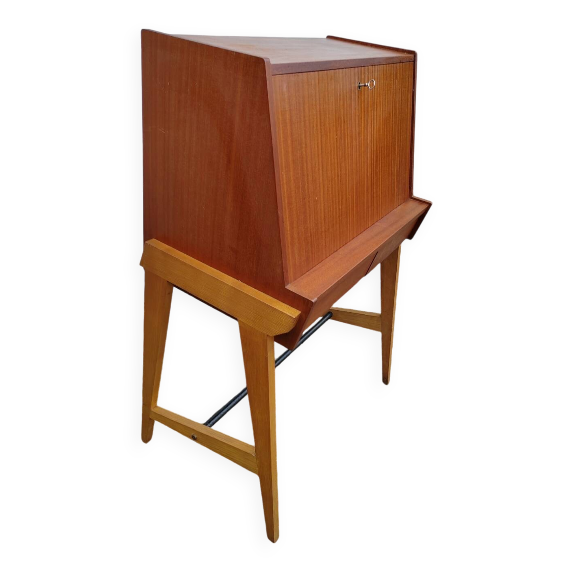 Scandinavian teak secretary
