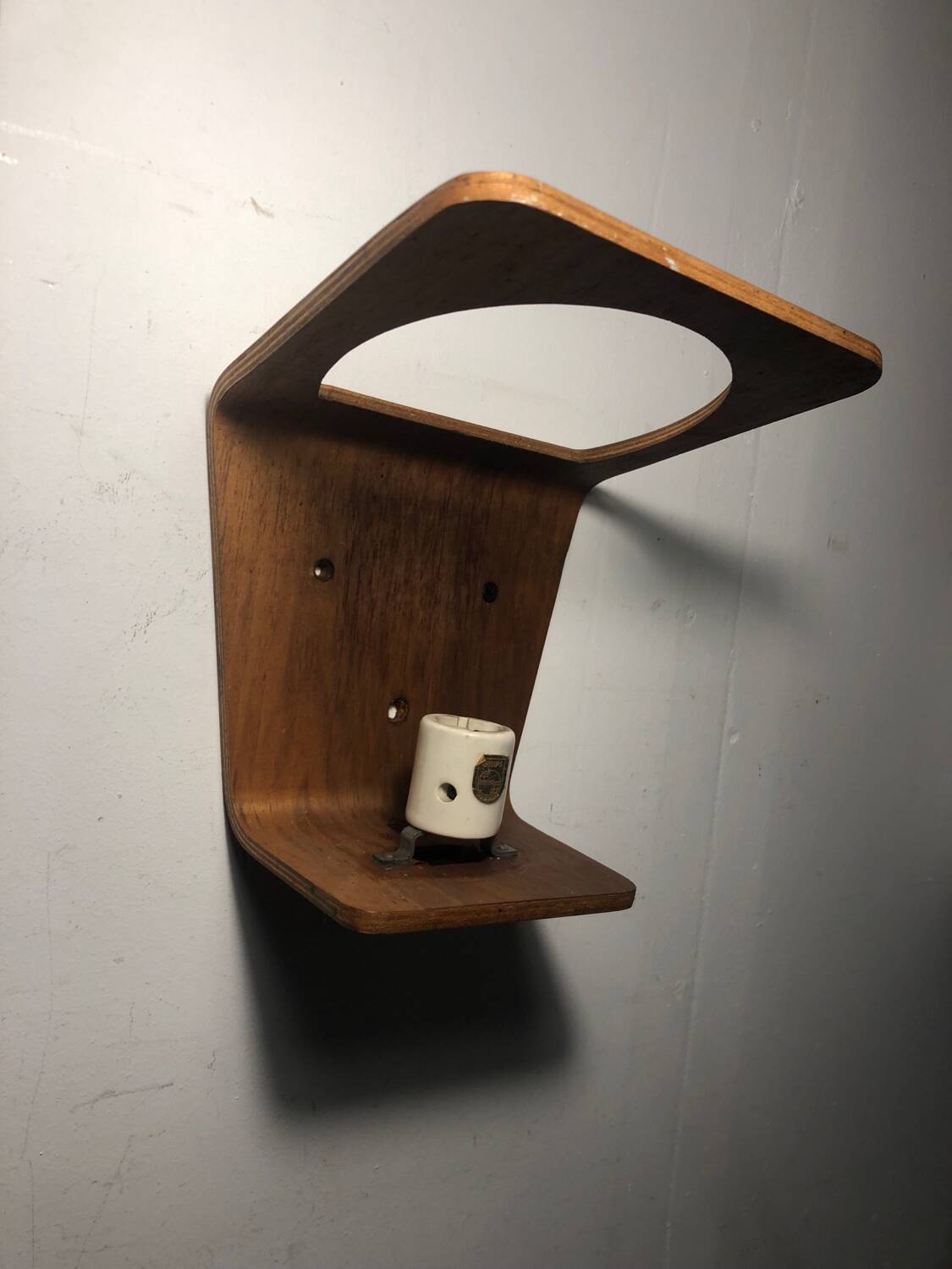 Paire D’applique Philips Par Louis Kalff Circa 1960