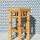 Rattan plant holder