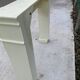 Fireplace surround with beige solid wood mantel
