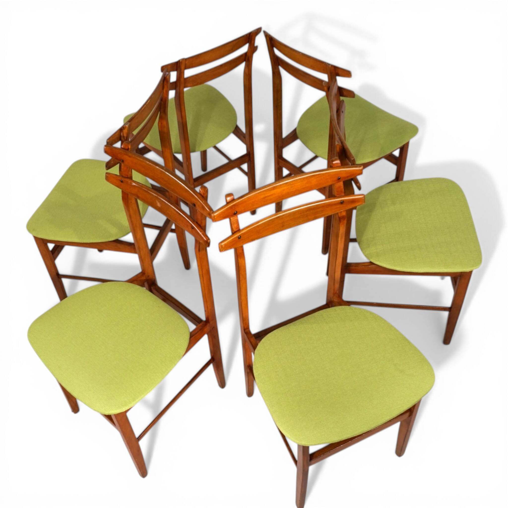 Set of 6 dining chairs by Amma Torino, 1960